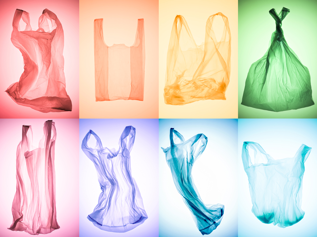 Collage of plastic bags (iStock.com/LightFieldStudios)