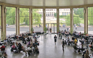 Das Café Rotunde der Goethe-Universität