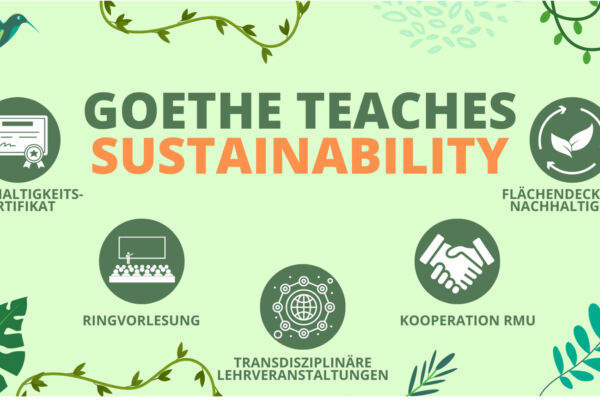 Goethe teaches sustainability