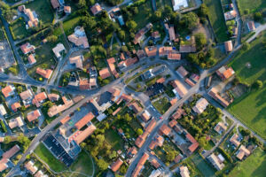 Luftaufnahme von Cheix-en-Retz